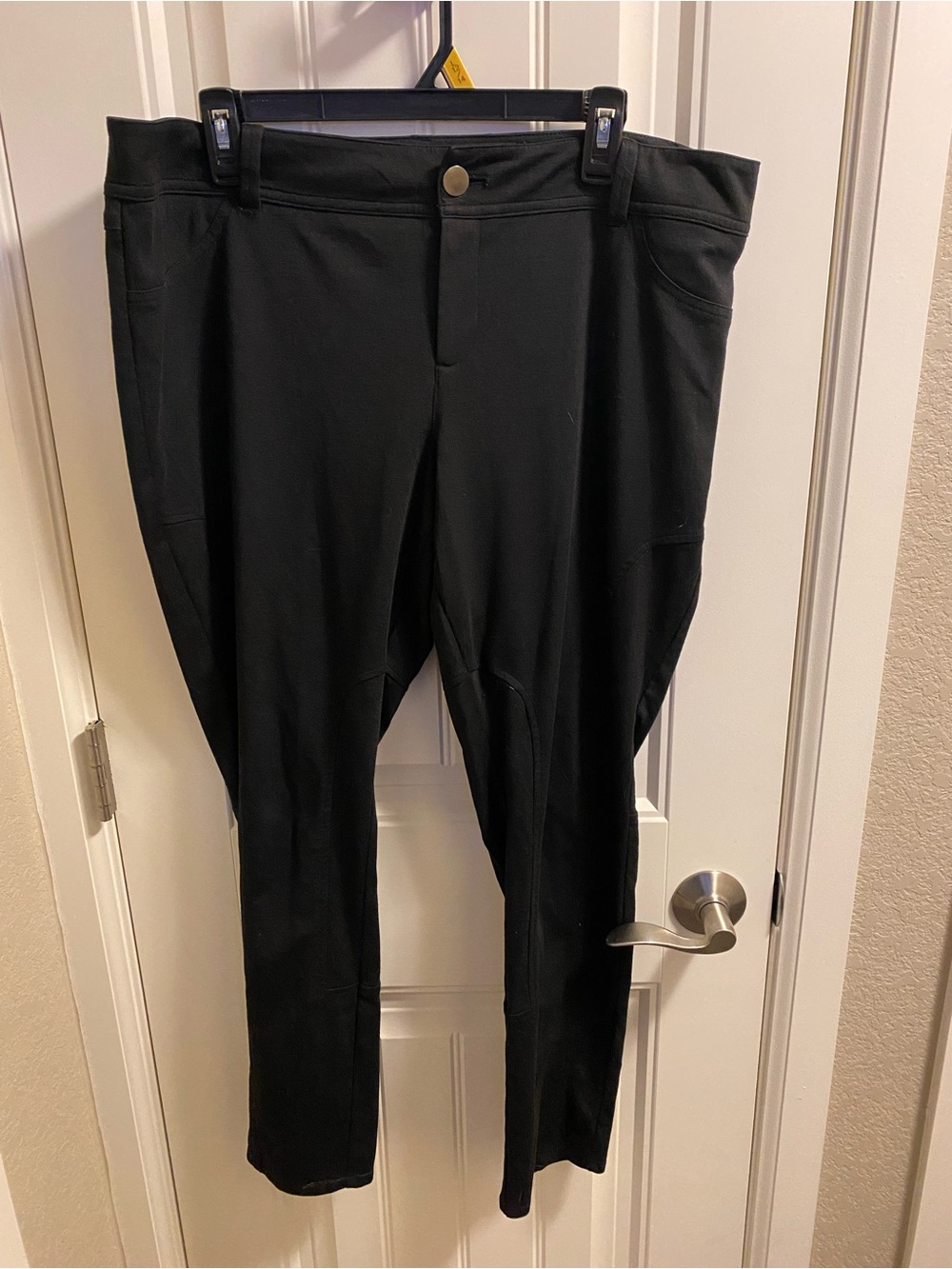 Lauren Conrad 16 Pants Black Skinny Leg Stretch Dress Slacks Career